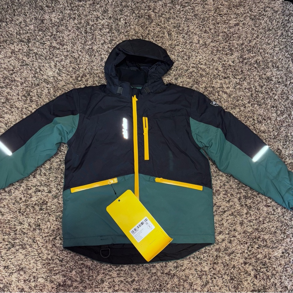 NEW YOUTH SIZE 8 Ski-Doo PARTICLE JACKET TEEN Skidoo Snowboard Winter Snow Coat